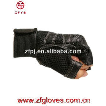 2016 nouveau produit gants en cuir sans doigts